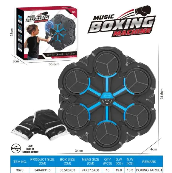 What's included with Boxing Target Machine